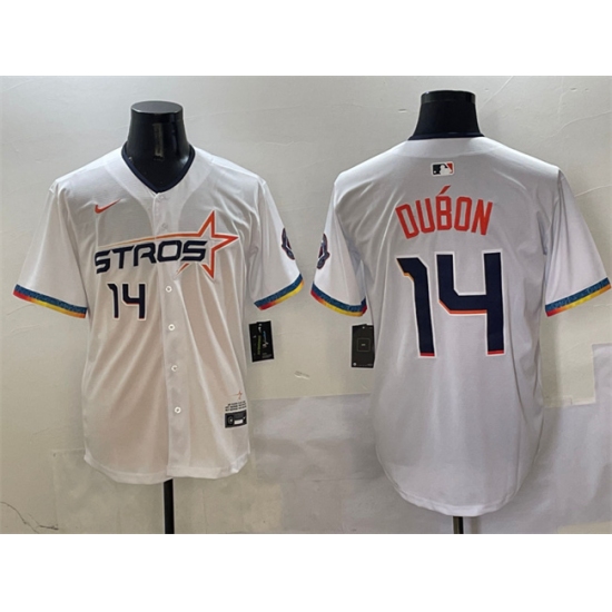 Men's Houston Astros 14 Mauricio Dub