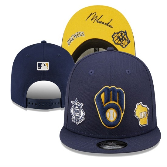 MLB Milwaukee Brewers Stitched Snapback Hats 2025.3-03