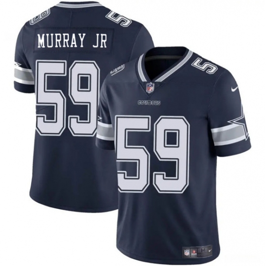 Men's Dallas Cowboys 59 Kenneth Murray Jr. Navy 2025 Vapor Untouchable Limited Football Stitched Jersey