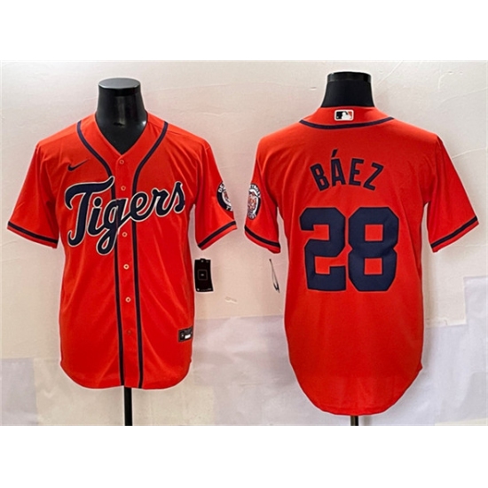 Men's Detroit Tigers 28 Javier B