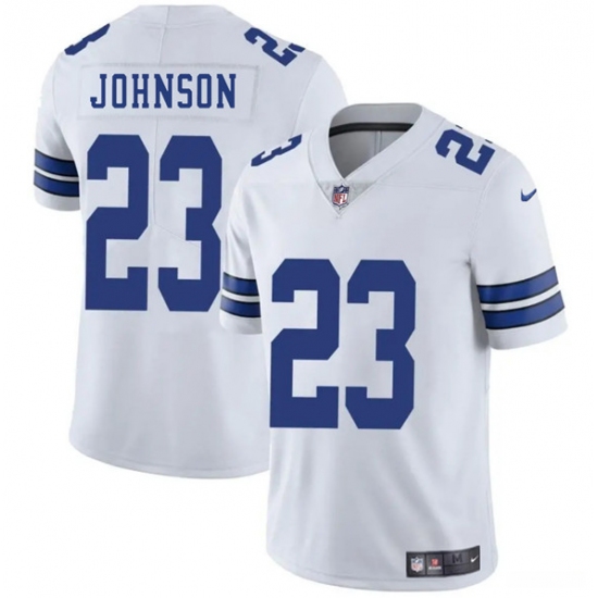 Men's Dallas Cowboys 23 Buddy Johnson White 2025 Vapor Untouchable Limited Football Stitched Jersey